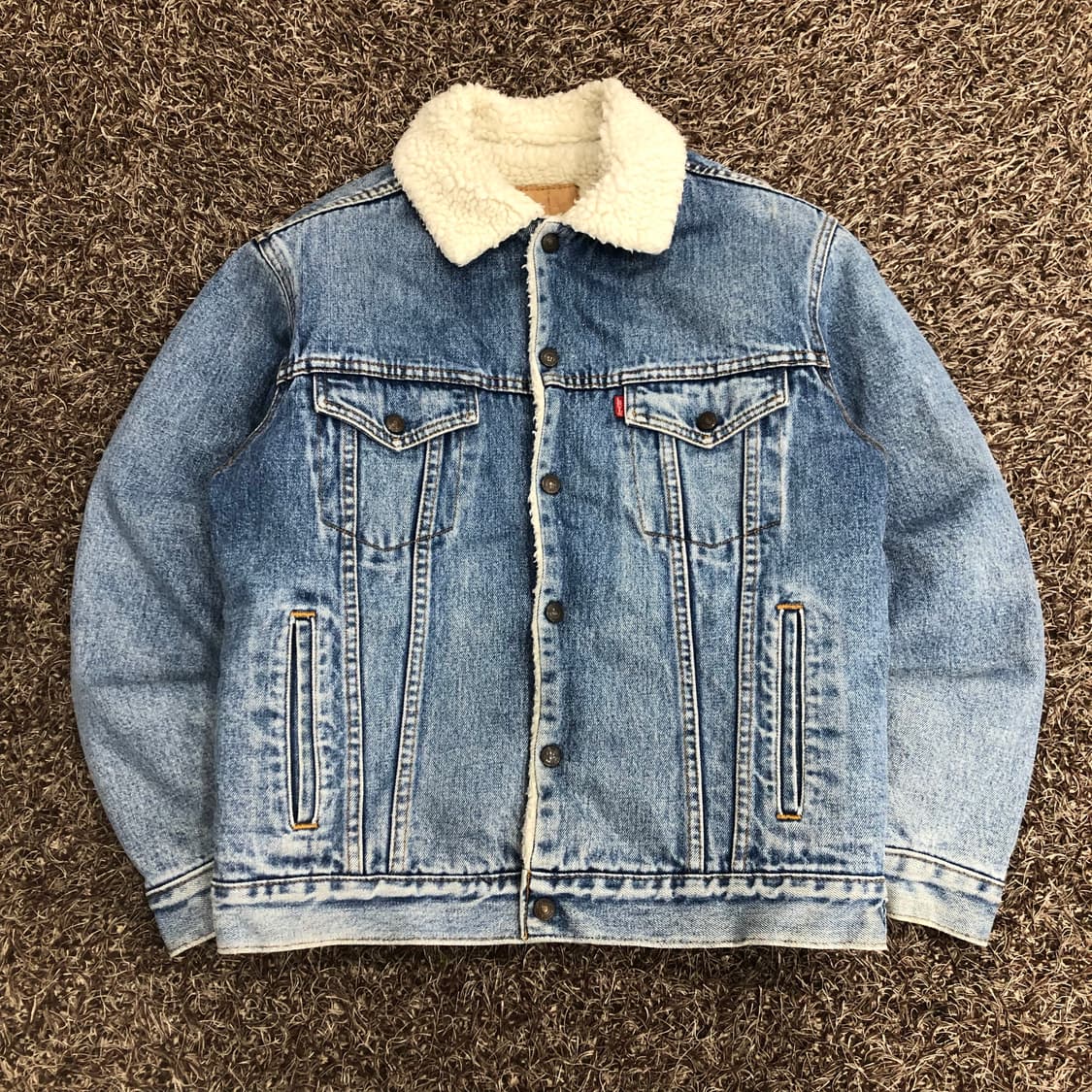 리바이스 데님 양털 쉐르파 자켓 상품이미지1