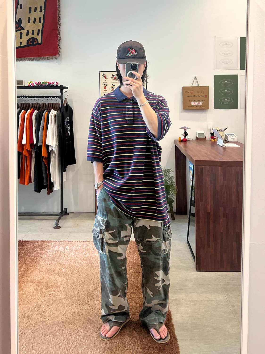 Polo RL 폴로 랄프로렌 스트라이프 카라티 pk 반팔 티셔츠 상품이미지2