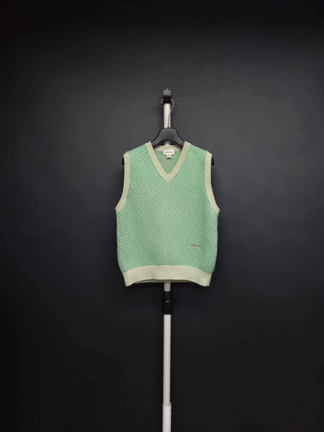 시엔느 춘추동 캐시미어블랜 베스트 F 33-66 상품이미지1