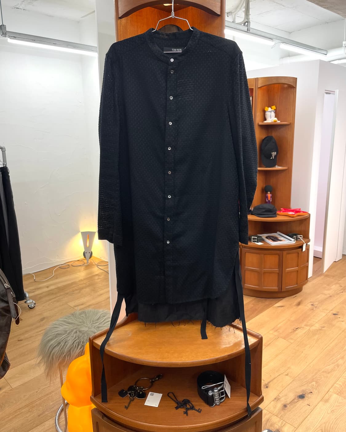 [48] 톰레블 TOM REBL 리넨 롱 셔츠 상품이미지6