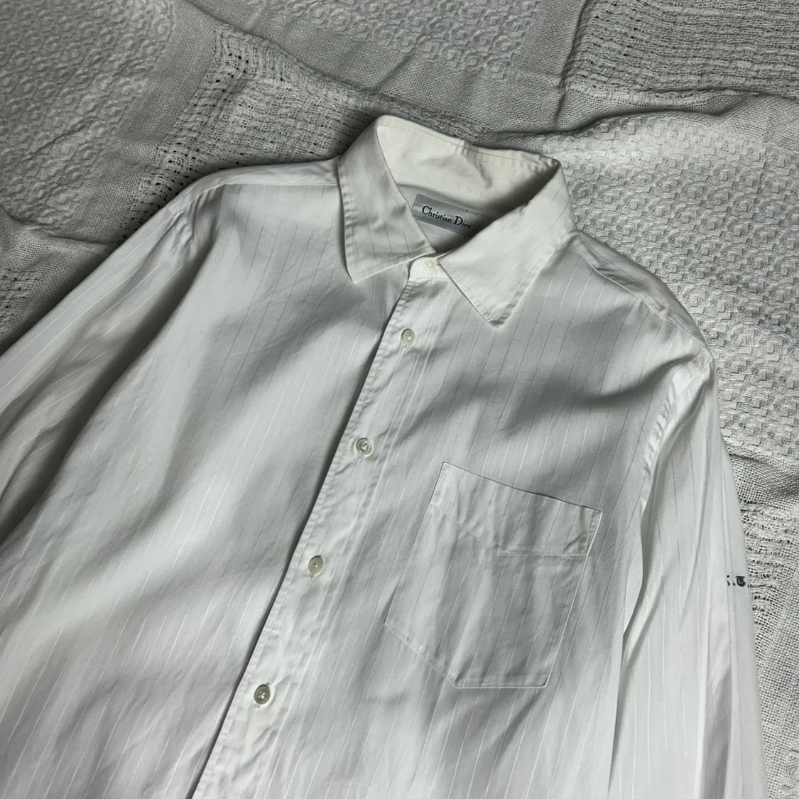 [Christian Dior] 크리스찬디올 스트라이프 화이트 셔츠 상품이미지2