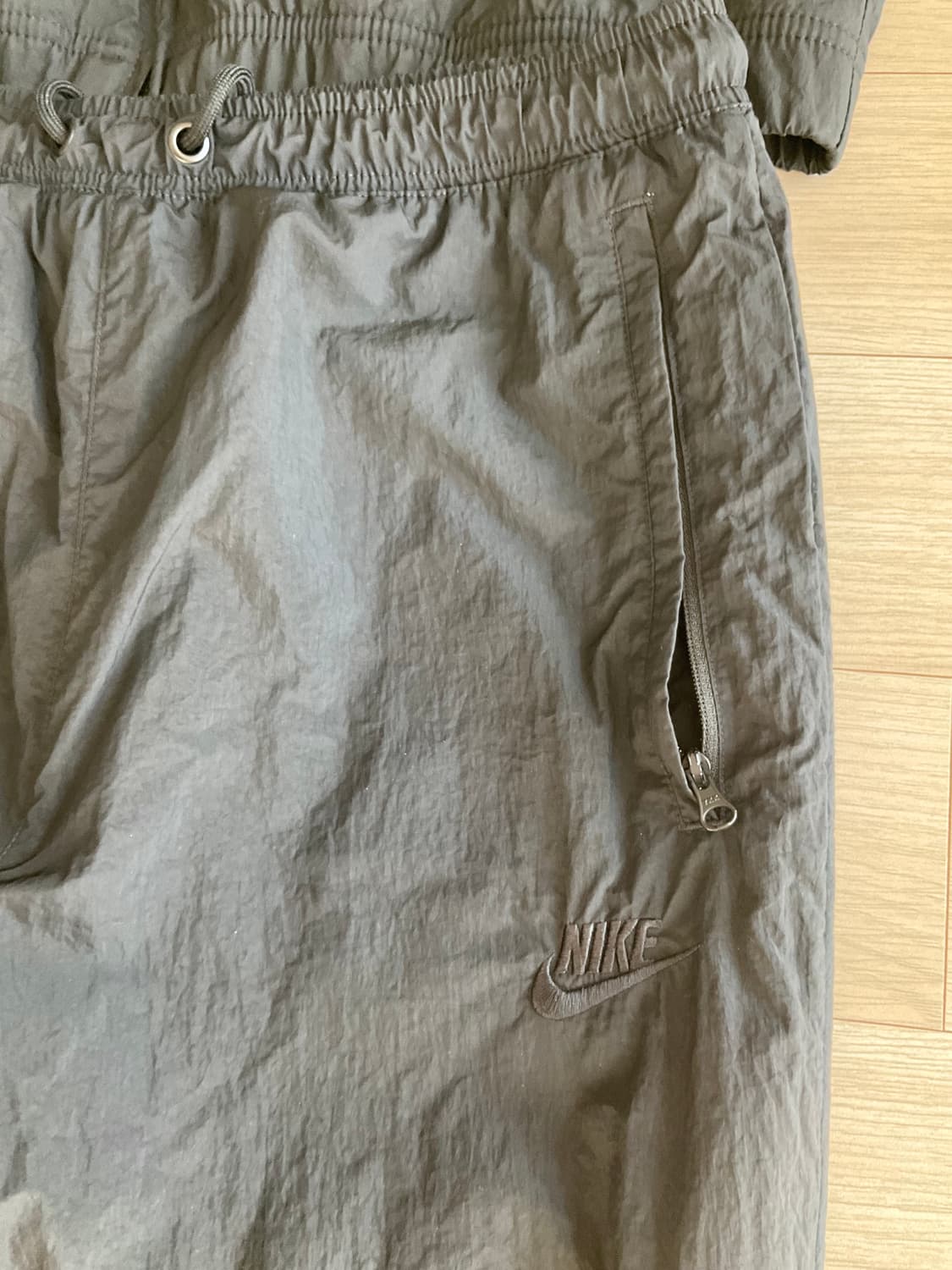 나이키 빅스우쉬 트레이닝 셋업 검/흰 S 상품이미지5