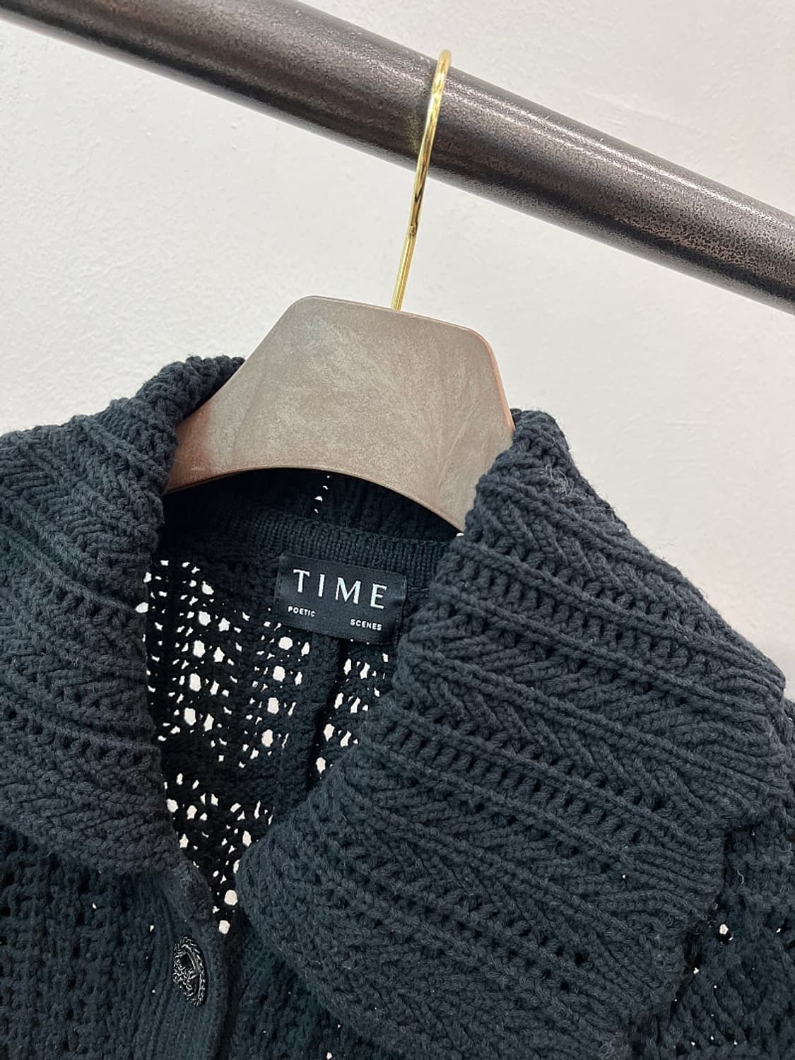 여) 타임 크롭 니트 가디건  상품이미지3