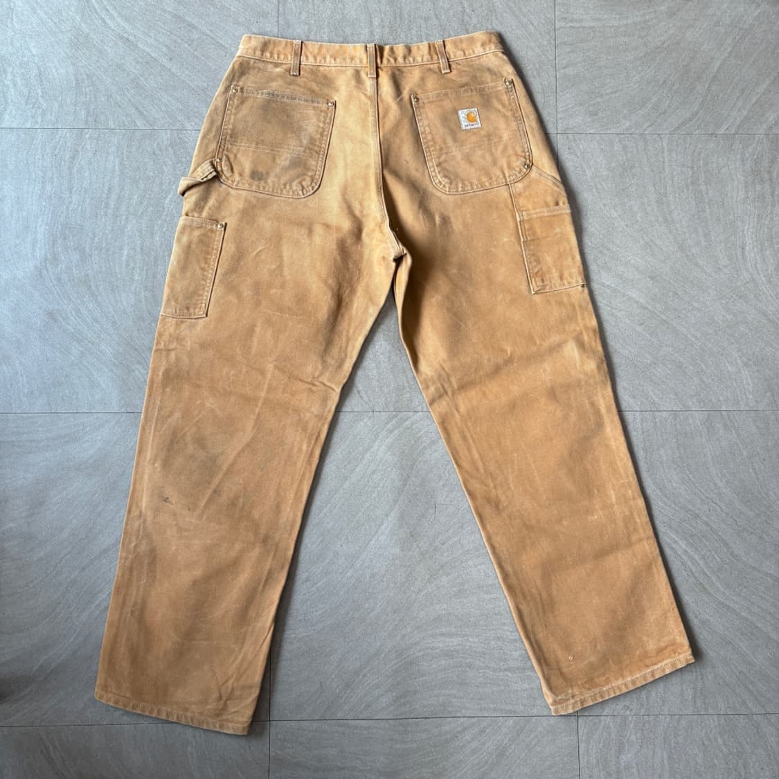 칼하트 정품 브라운 더블니 팬츠 바지 상품이미지6