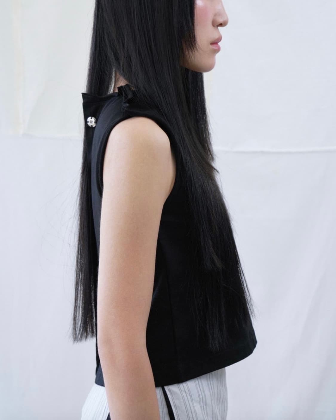 킨드레드 홀터넥 맥시 스커트, 오픈 백 슬리브리스 일괄 상품이미지7