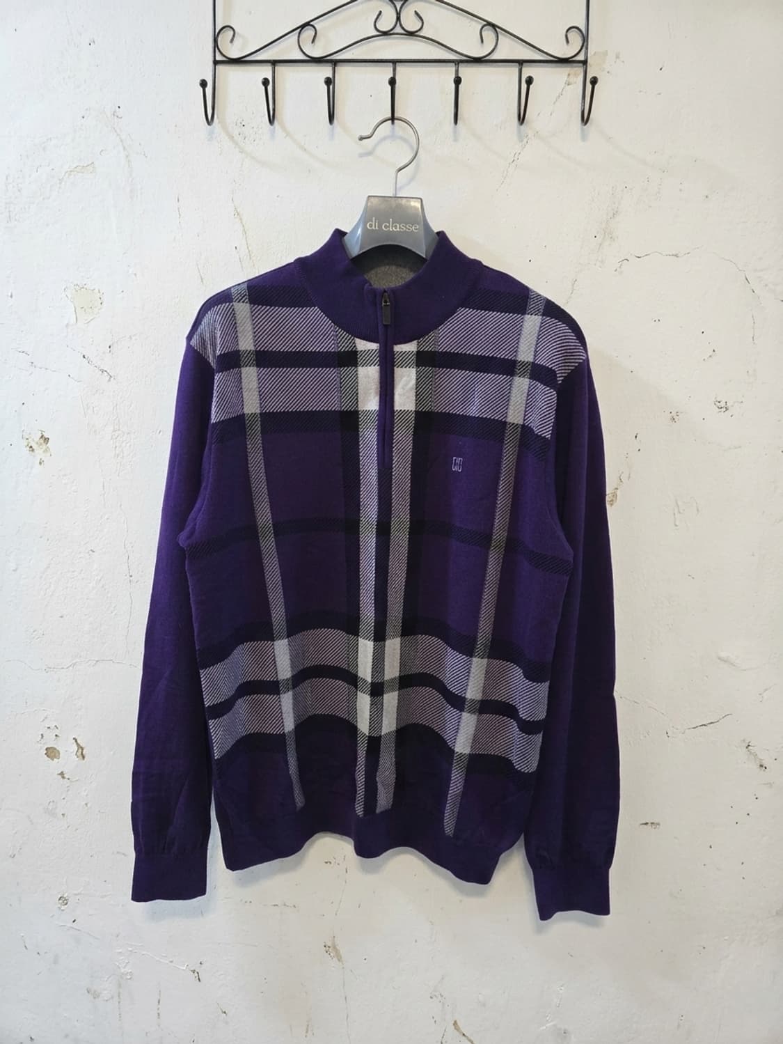 닥스 남성 체크 니트 105 상품이미지1