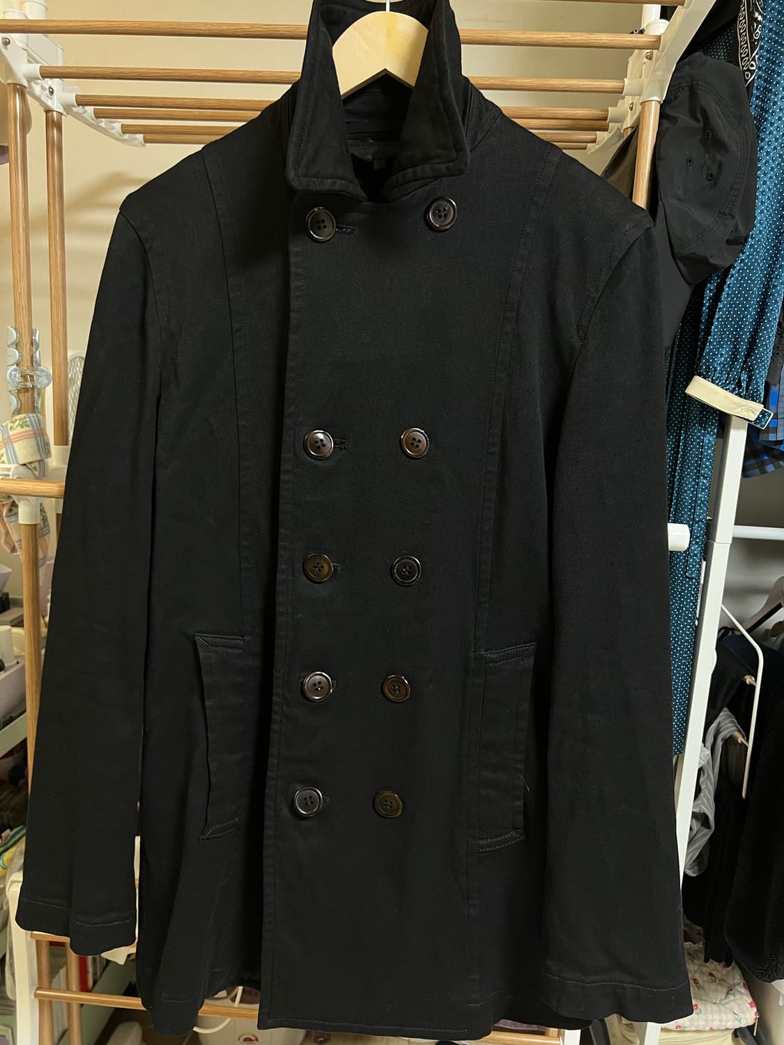 꼼데가르송 옴므 플러스 피코트 자켓 S 상품이미지2