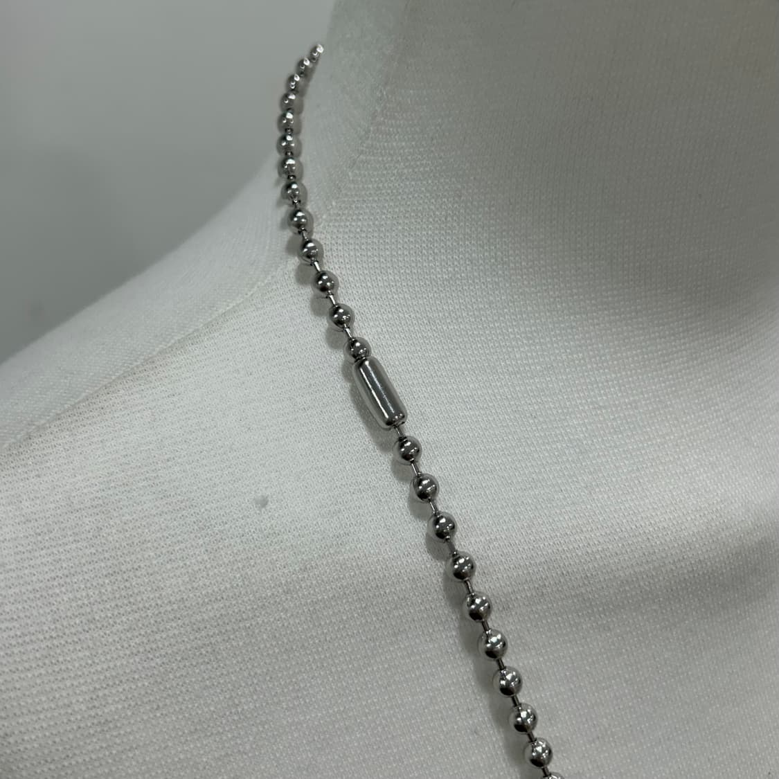 White button layered necklace 상품이미지9
