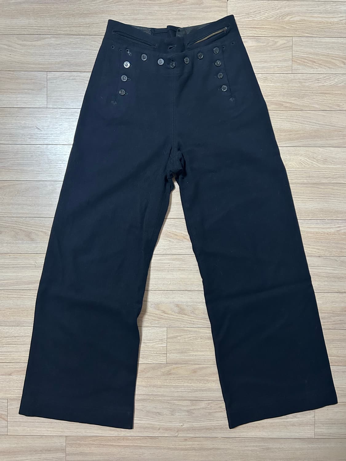 50s 미해군 울100 트라우저 팬츠 상품이미지1