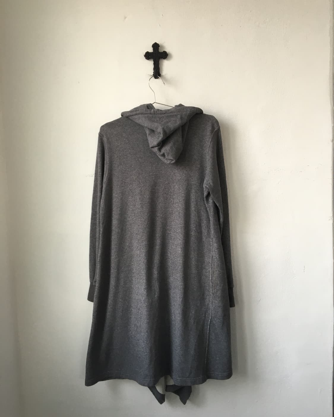 Zucca drape open hood cardigan 상품이미지3