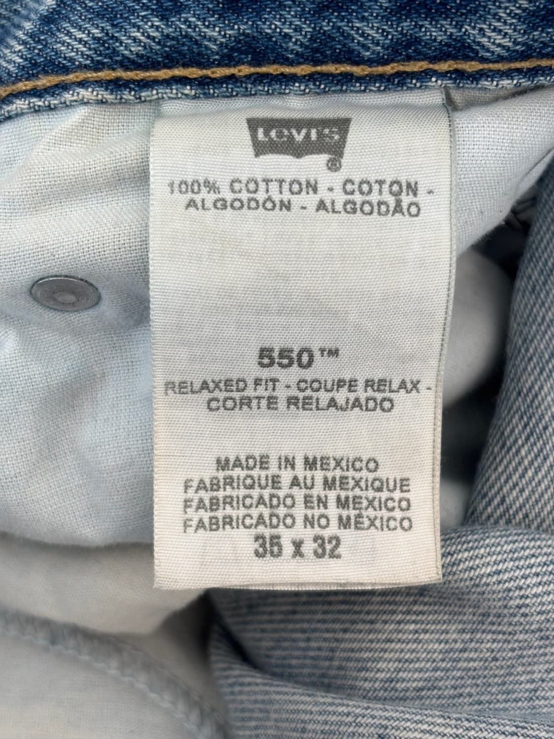 Levis 550 Jeans 상품이미지8