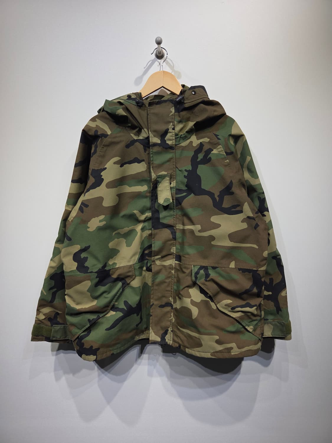 미군 오리지널 우드랜드 ECWCS 1세대 고어텍스 파카 상품이미지2
