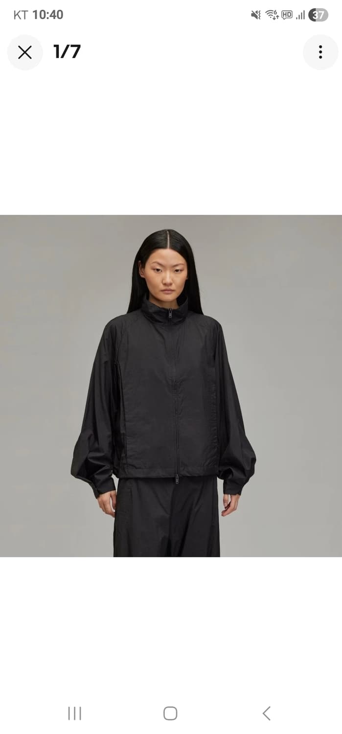 Y-3 울트라라이트 나일론 재킷 블랙 요지 야마모토 상품이미지1