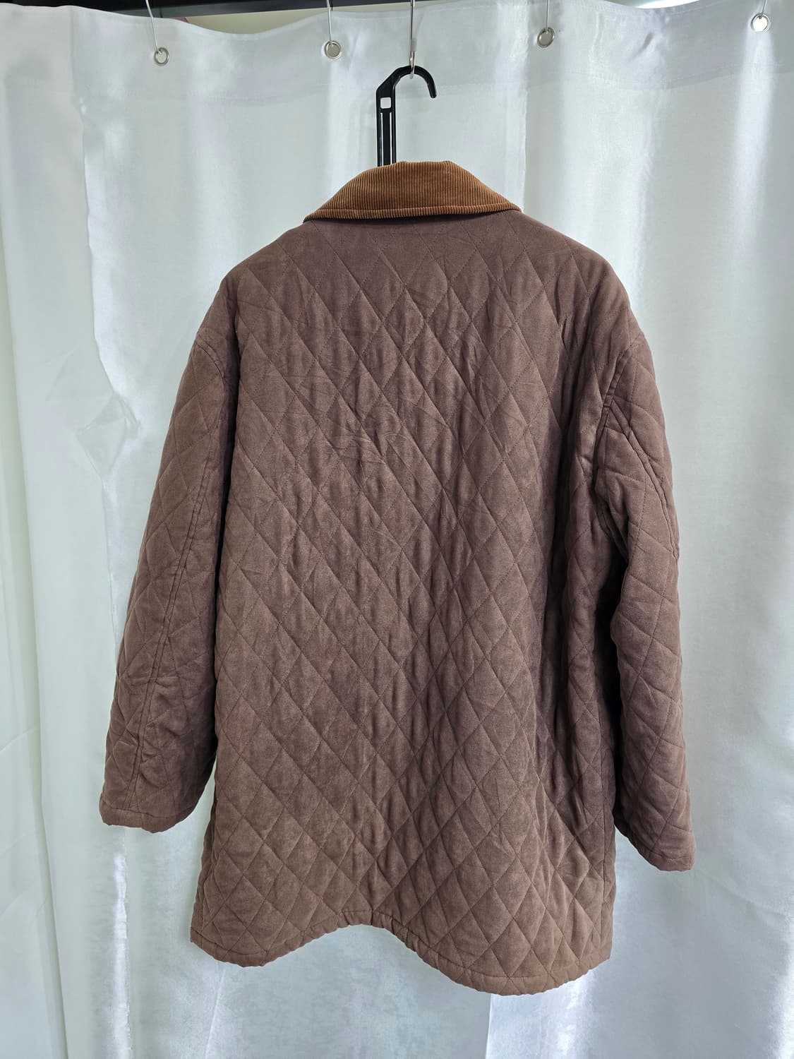 랑방 브라운 퀼팅 스웨이드 자켓 (1745) 상품이미지2
