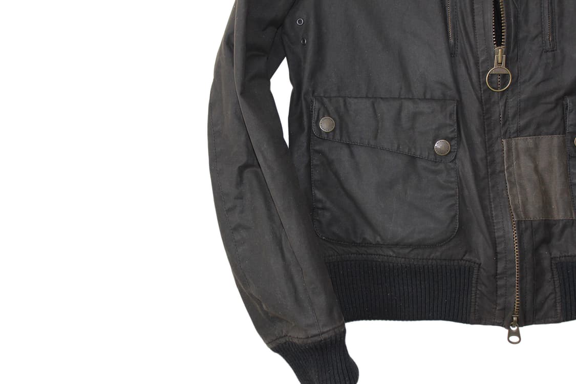 Barbour Dept(B) 바버 뎁트 히든 후드 왁스드 자켓 상품이미지3