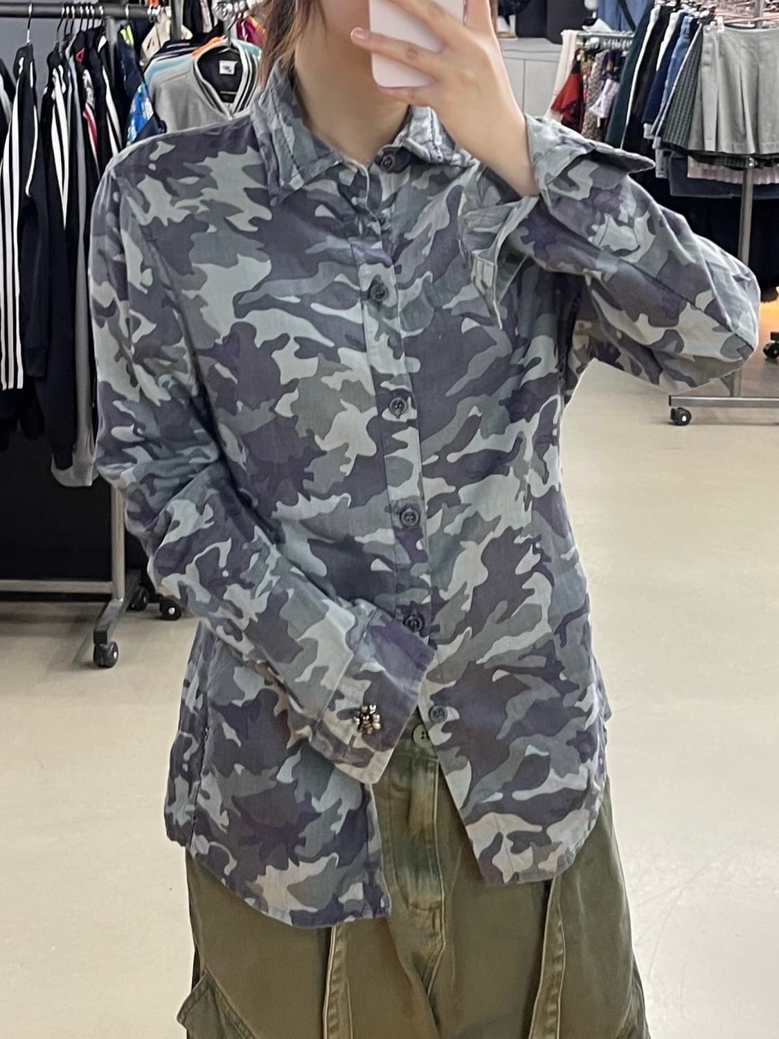 체리 썬버스트 카모 셔츠 상품이미지2
