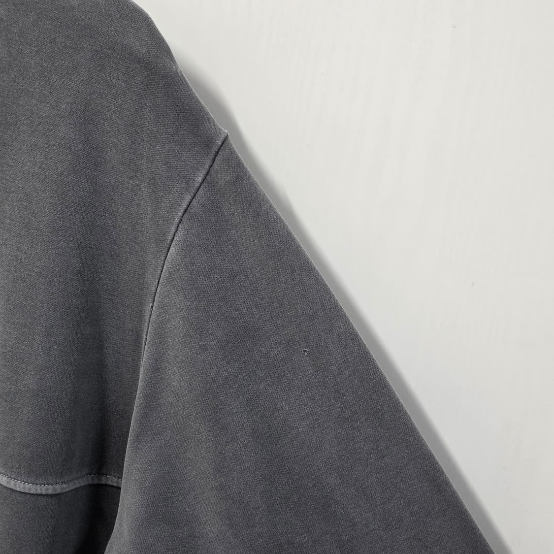 105 XL 노스페이스 피그먼트 다잉 오버핏 맨투맨 그레이 상품이미지7