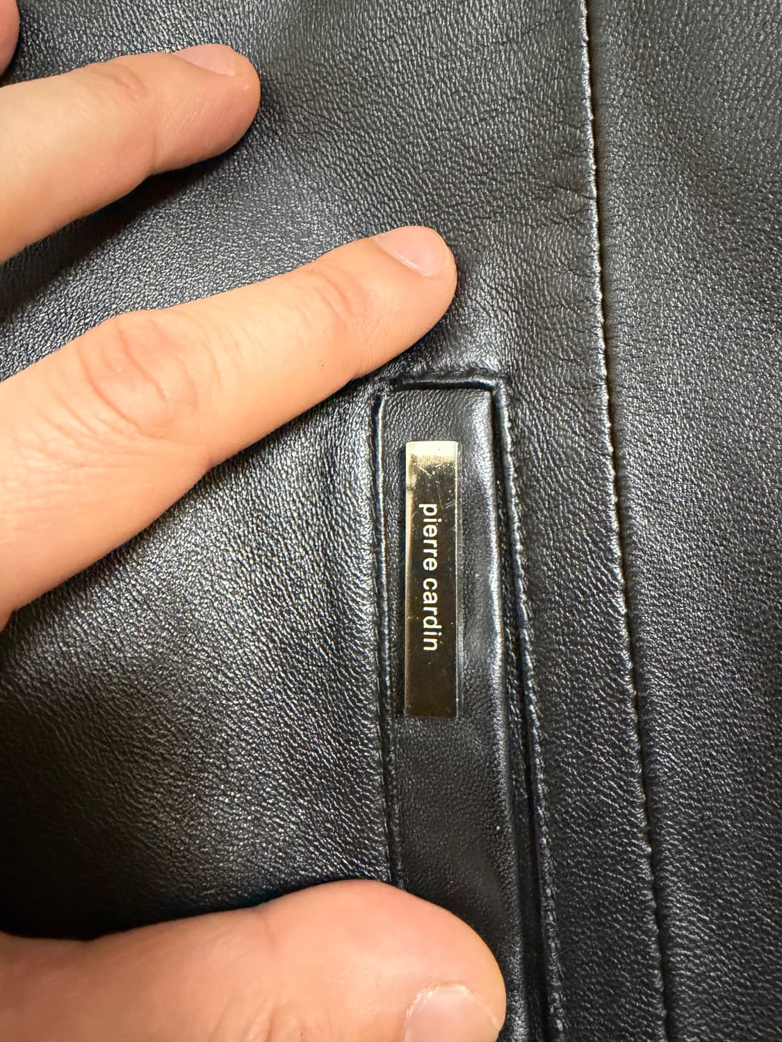 100) 피에르가르뎅 양가죽 싱글라이더 자켓 상품이미지5