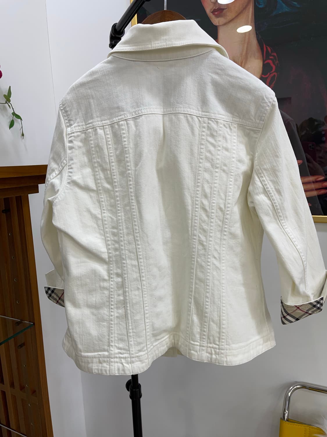 정품) 버버리 면 자켓 상품이미지3