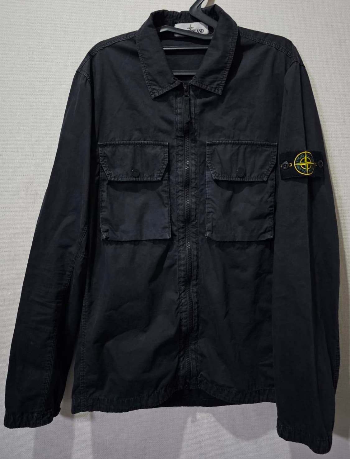 [백화점판/정품] 스톤아일랜드 올드이펙트 113WN 오버셔츠 자켓 95 상품이미지1