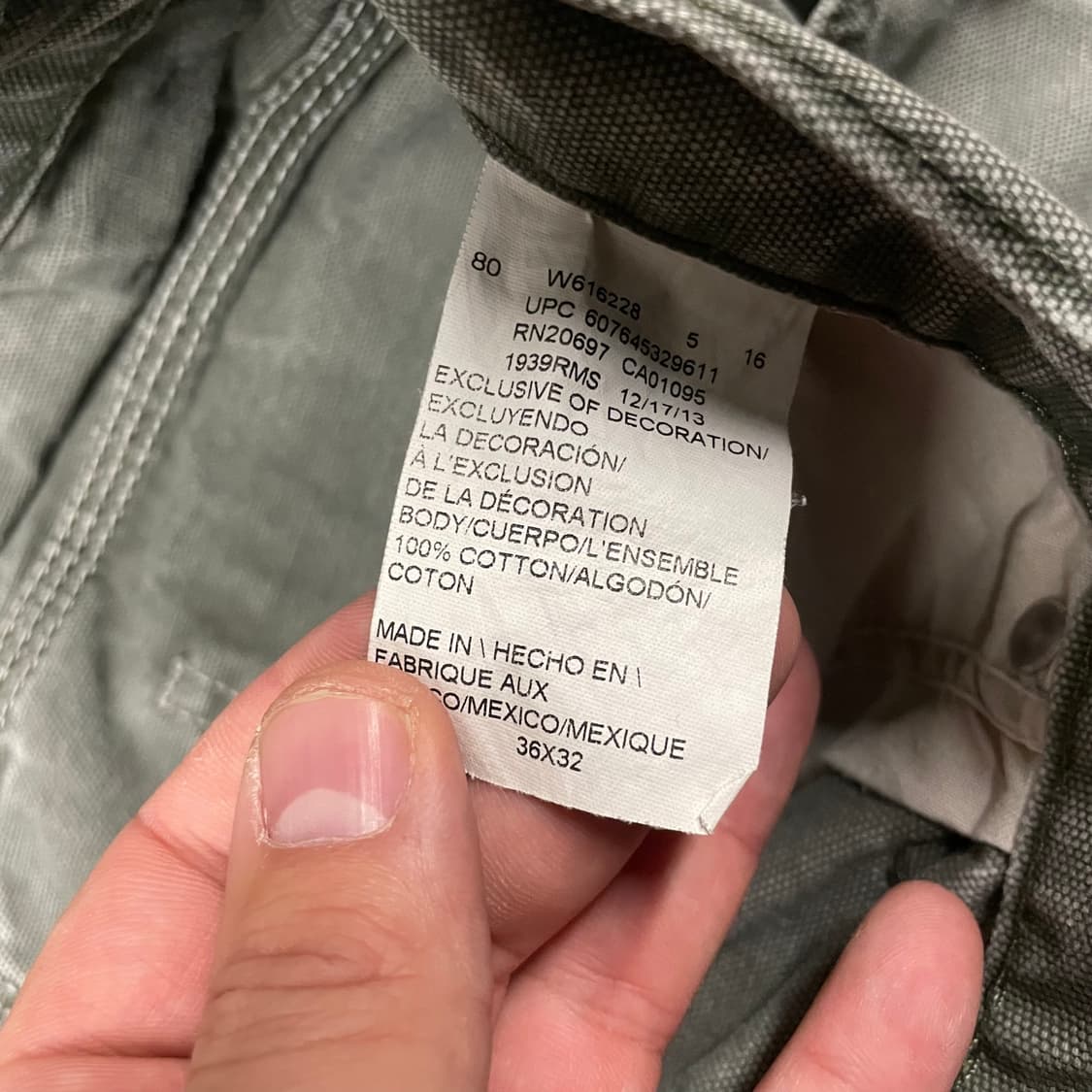 디키즈 덕캔버스 카펜터 팬츠 (36“) 상품이미지5