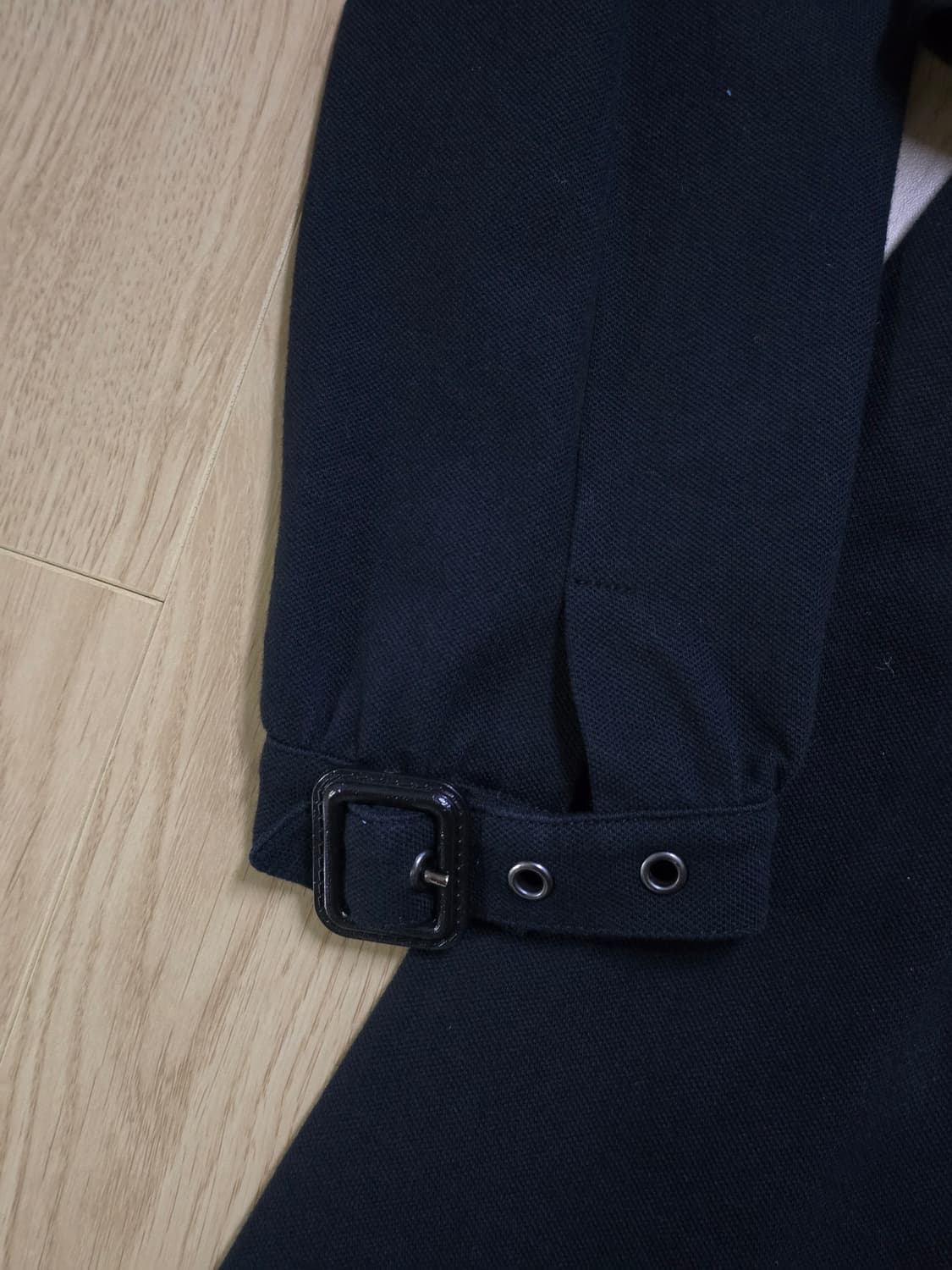 Burberry 버버리 블랙 벨티드 미디 원피스 S 상품이미지3