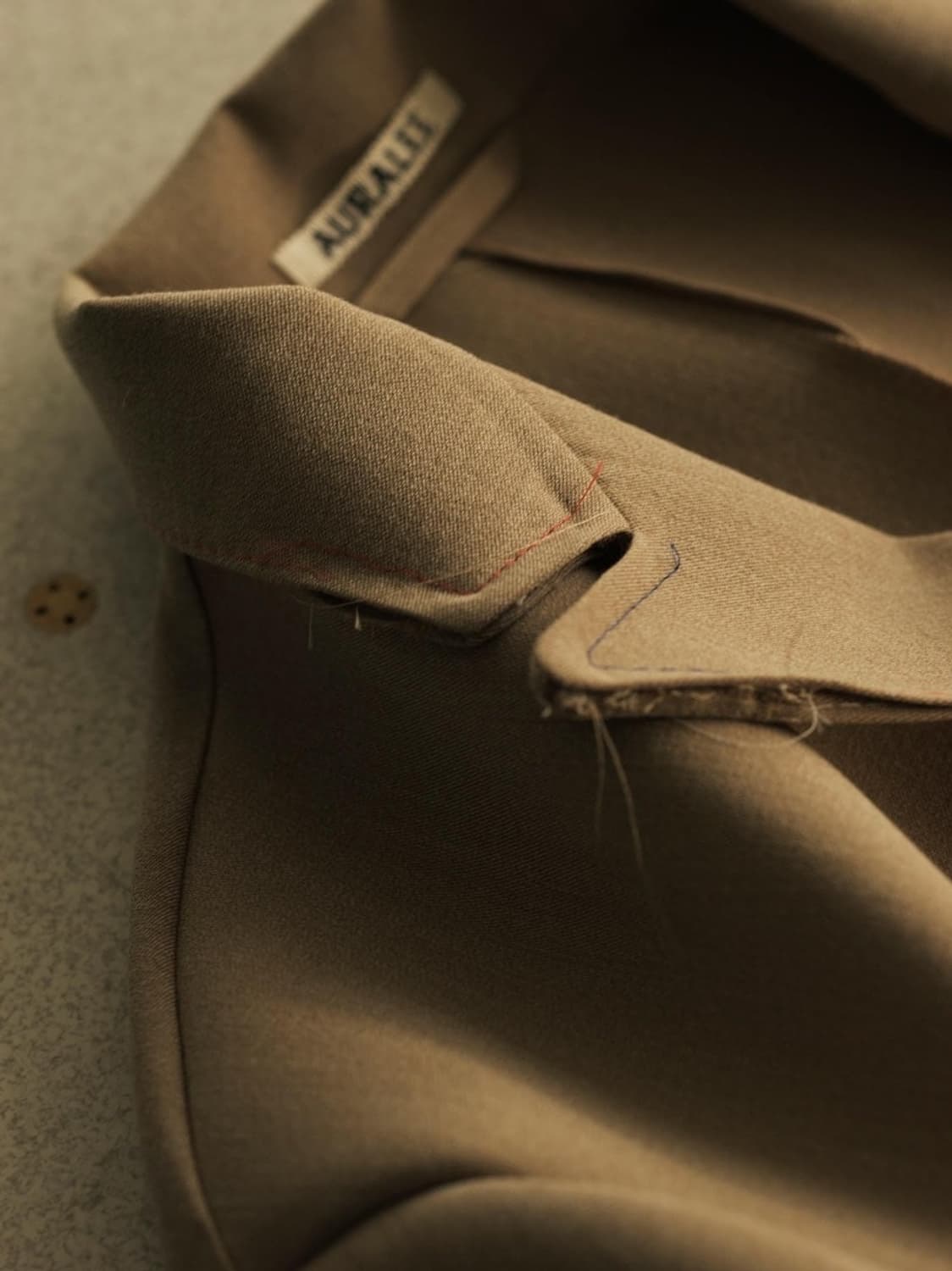 오라리 울 더블 클로스 핸드 소운 자켓 상품이미지9