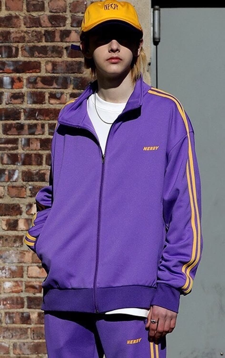 널디 퍼플색 져지 상품이미지1