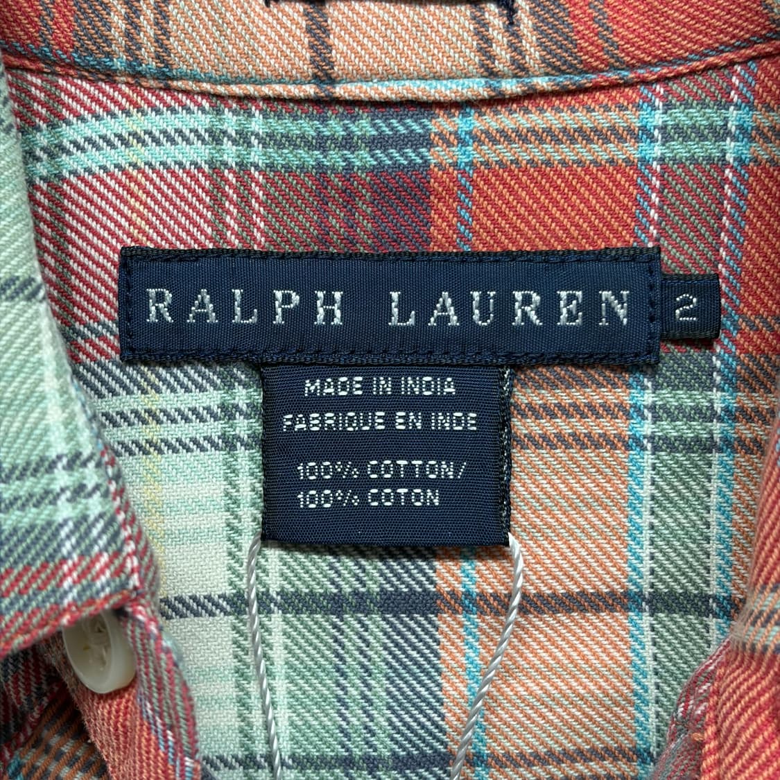 폴로 랄프로렌 웨스턴 체크 셔츠 45 상품이미지4