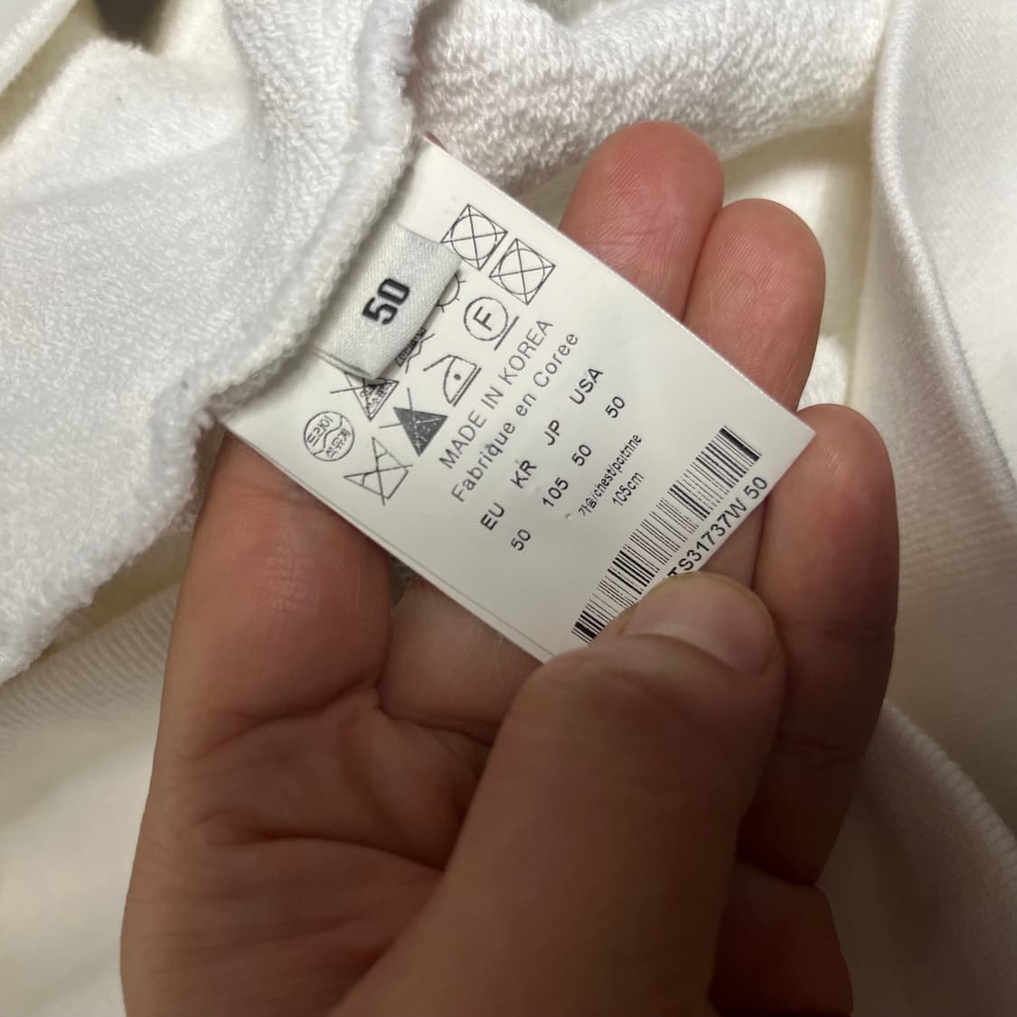 우영미 지퍼 후드티셔츠 50 상품이미지3