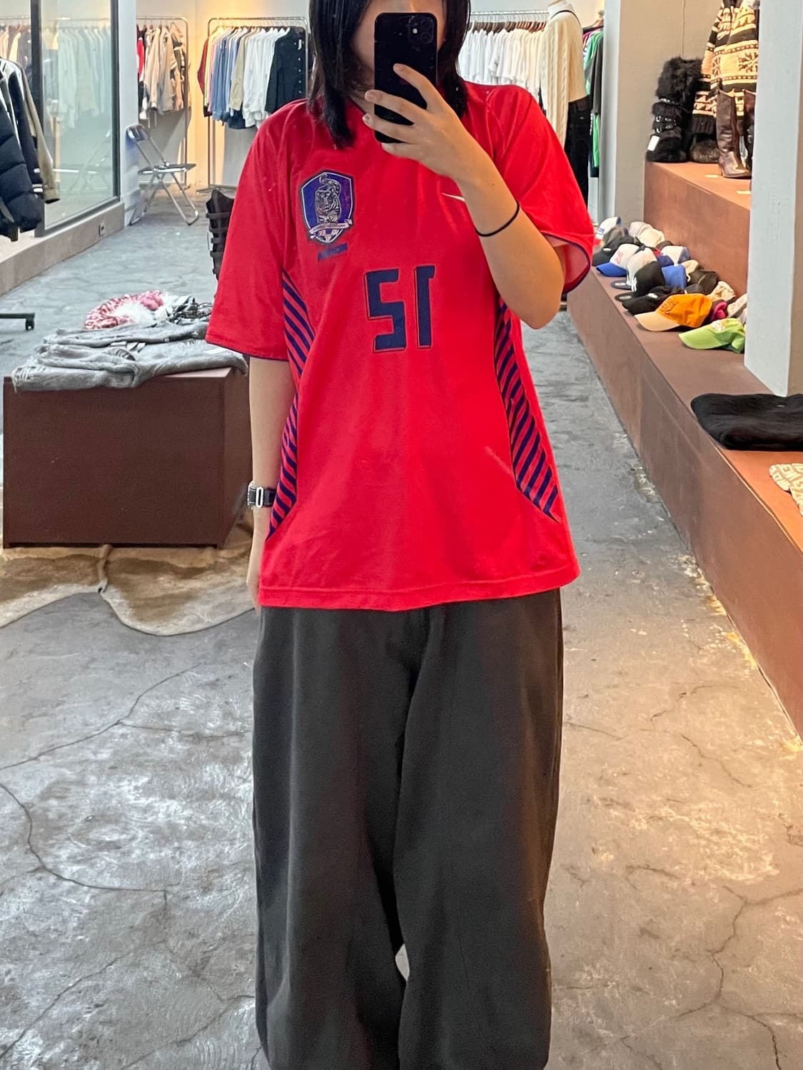 나이키 대한민국 축구 국가대표팀 홈 유니폼 반팔 H760 상품이미지1