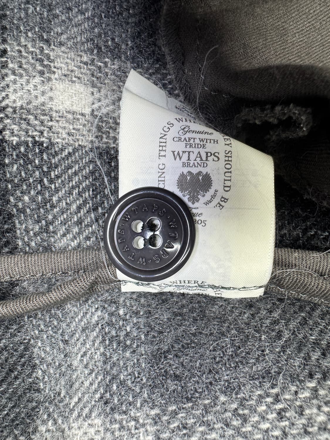 더블탭스 WTAPS 닥터 울 셔츠 M 상품이미지6