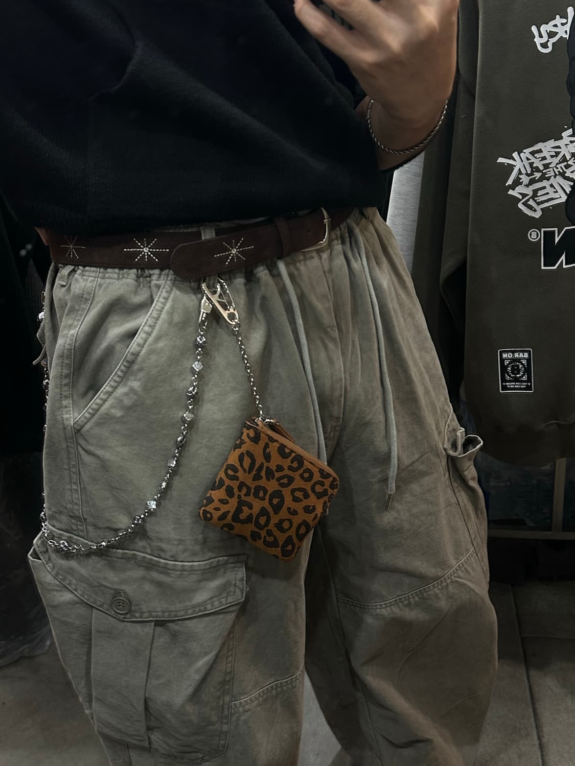 Wallet pouch- 지갑 파우치 키링 leo 상품이미지5