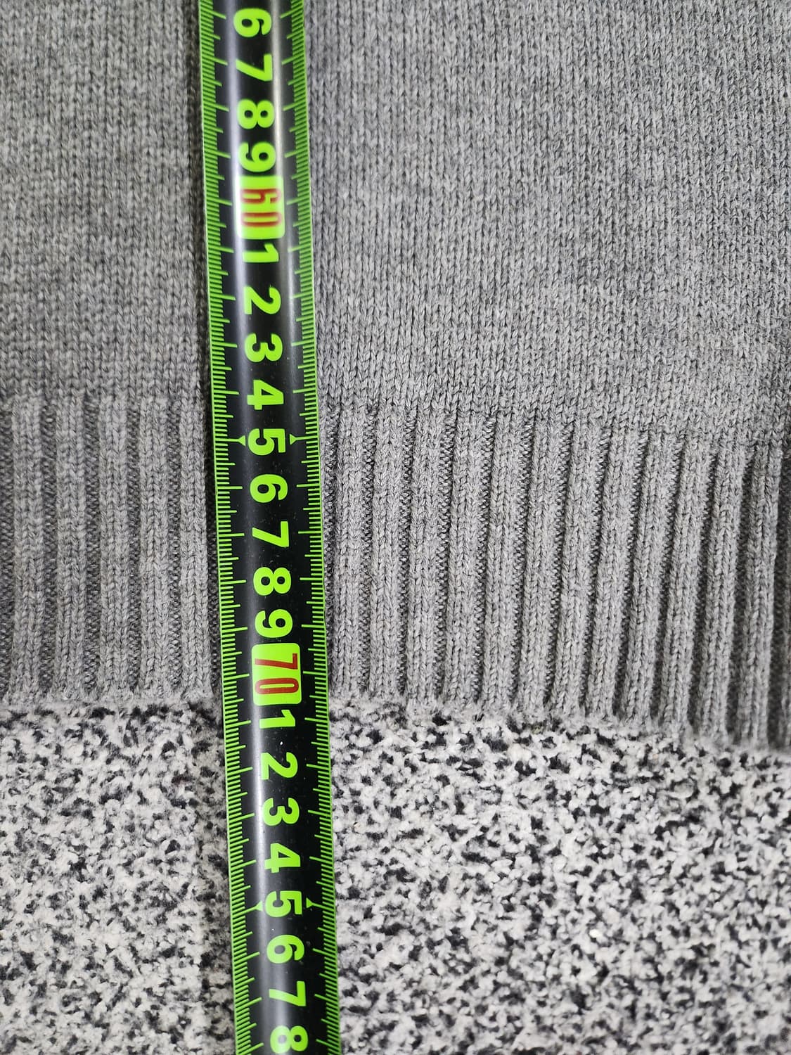 그레이 하프 집업 니트  상품이미지10