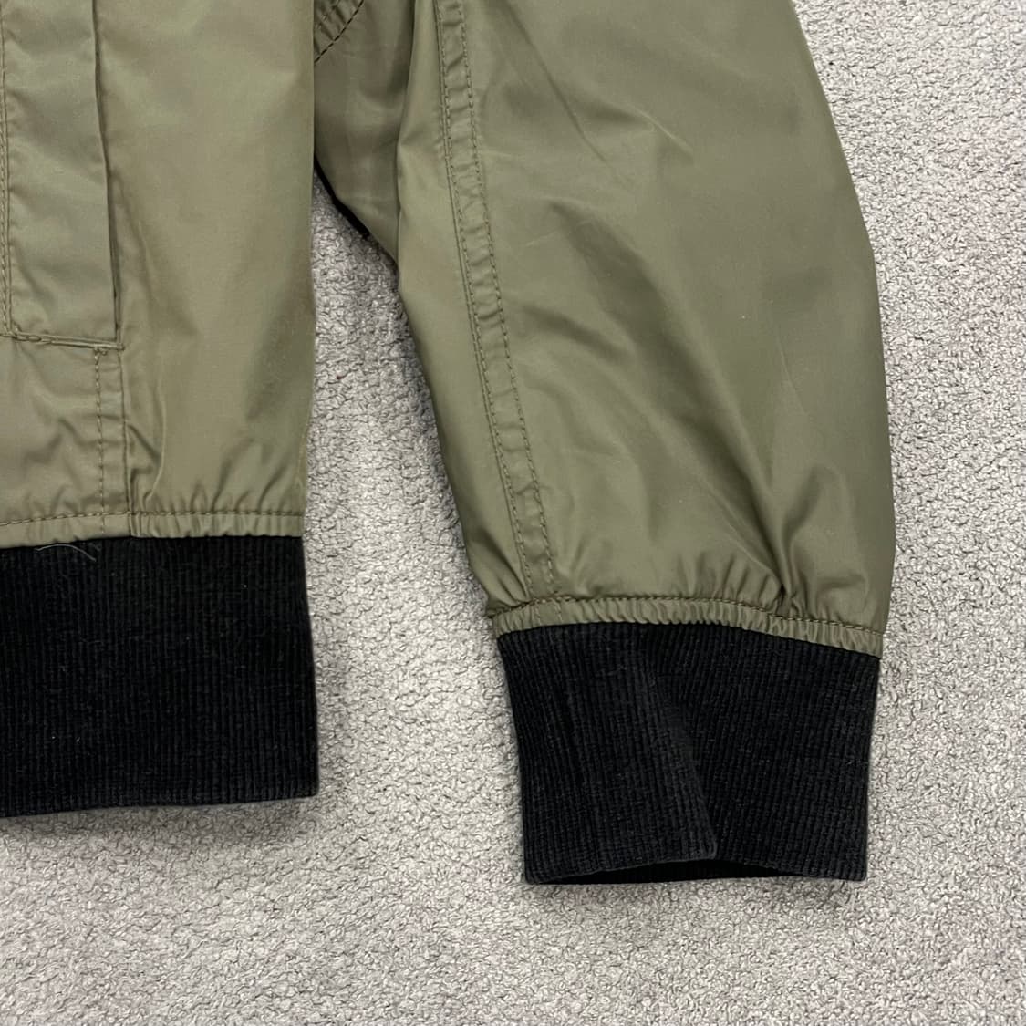 M 버커루 하이넥 봄버 항공 점퍼 상품이미지3