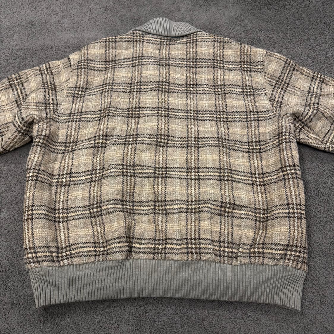 [정품/105] 라코스테 올드스쿨 울 블루종 자켓 상품이미지4