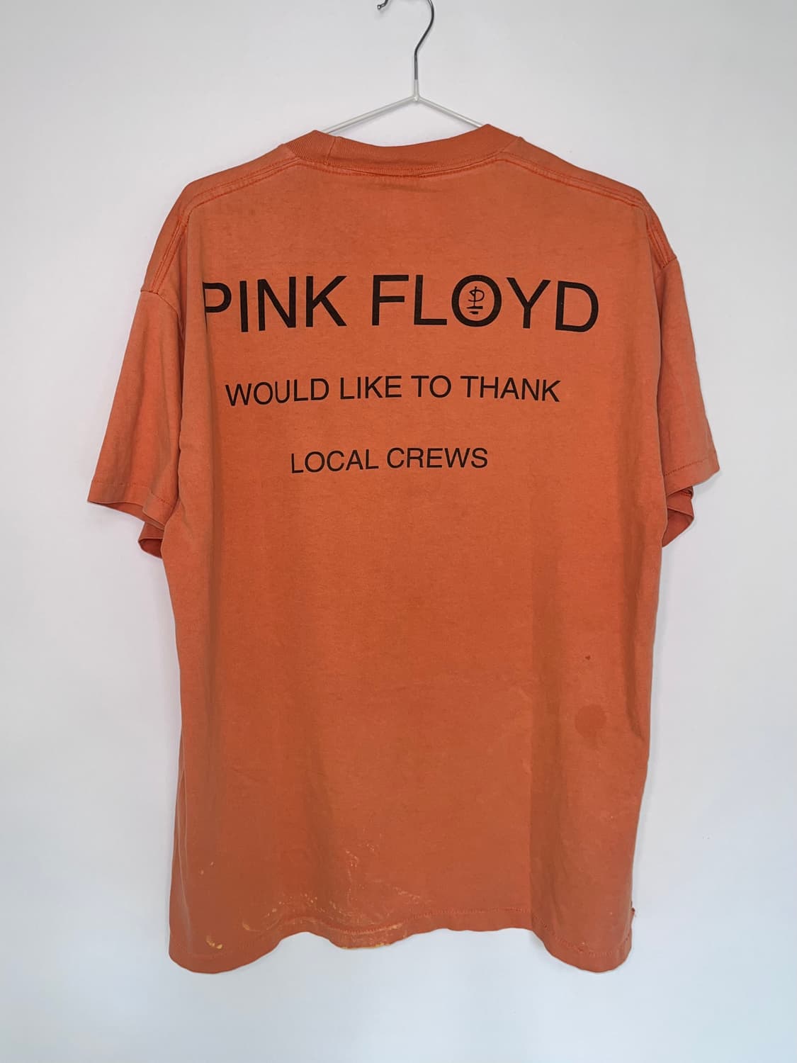 90s Pink Floyd 투어 로컬 크루 티셔츠 상품이미지2