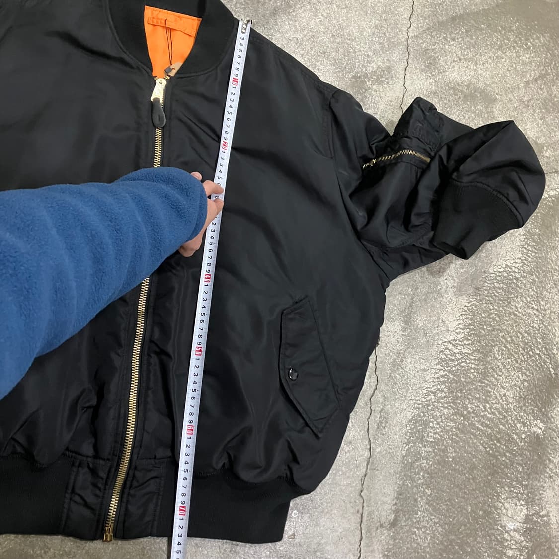 N193 알파인더스트리 항공점퍼 ma1 리버시블 상품이미지7