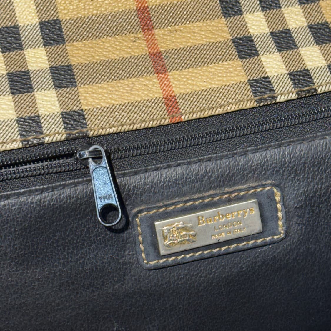 버버리 노바체크 레더 크로스백 메신저백 y2k 상품이미지8