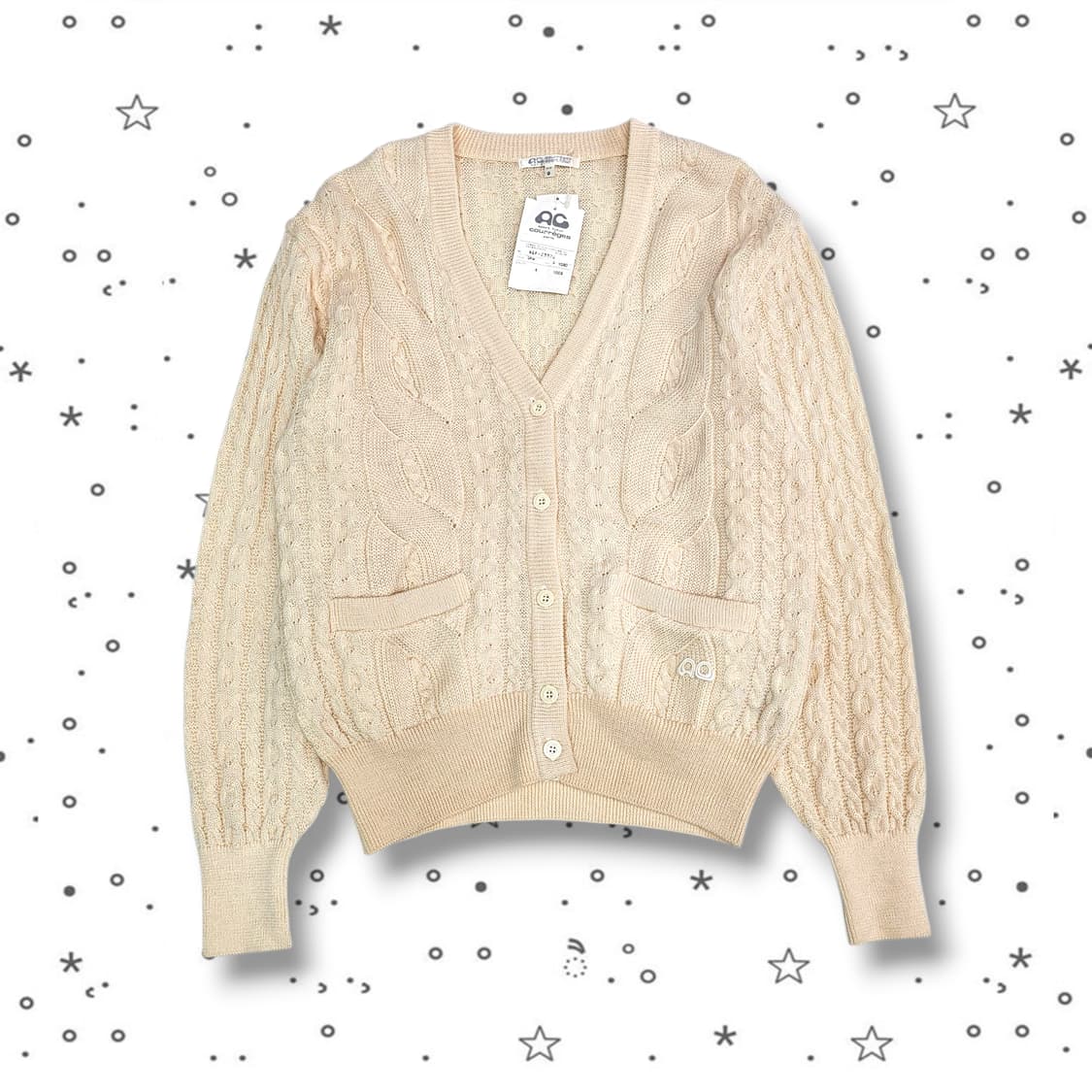 32 Courreges 꾸레쥬 울 니트 가디건 상품이미지1