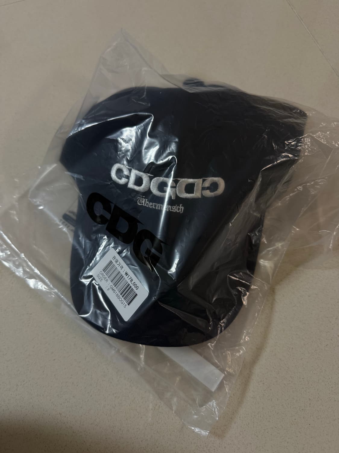 지디 CDG 볼캡 (새제품) 상품이미지1