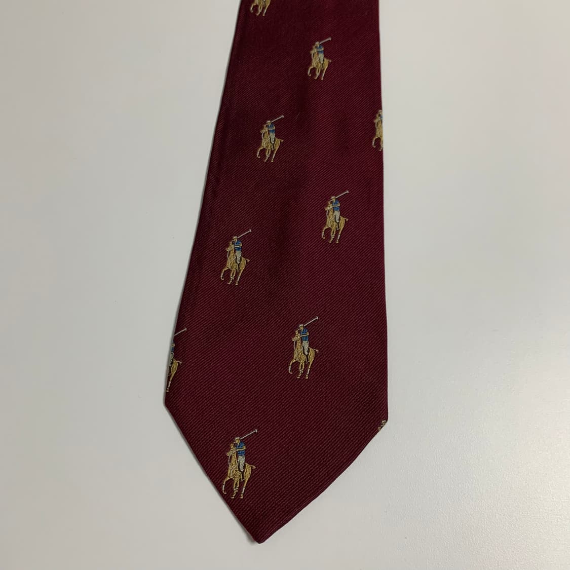 폴로 랄프로렌(POLO) 포니 로고플레이 클래식 명품넥타이 A+등급 상품이미지10