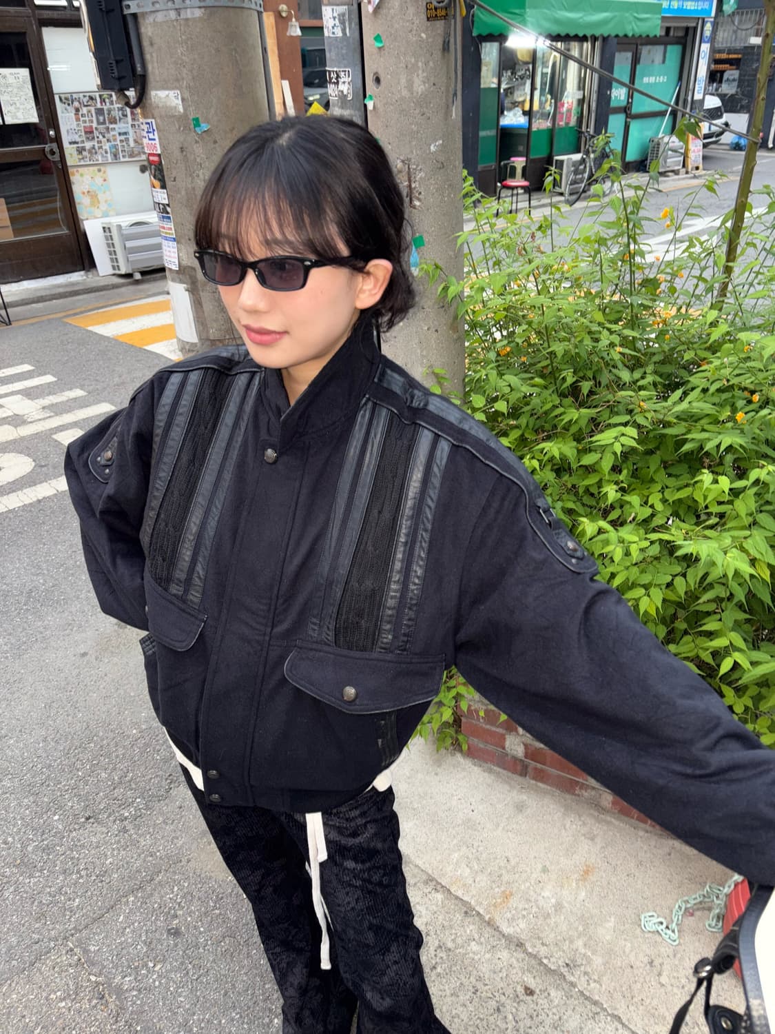 90s Mixed Texture Panel Jacket 상품이미지2