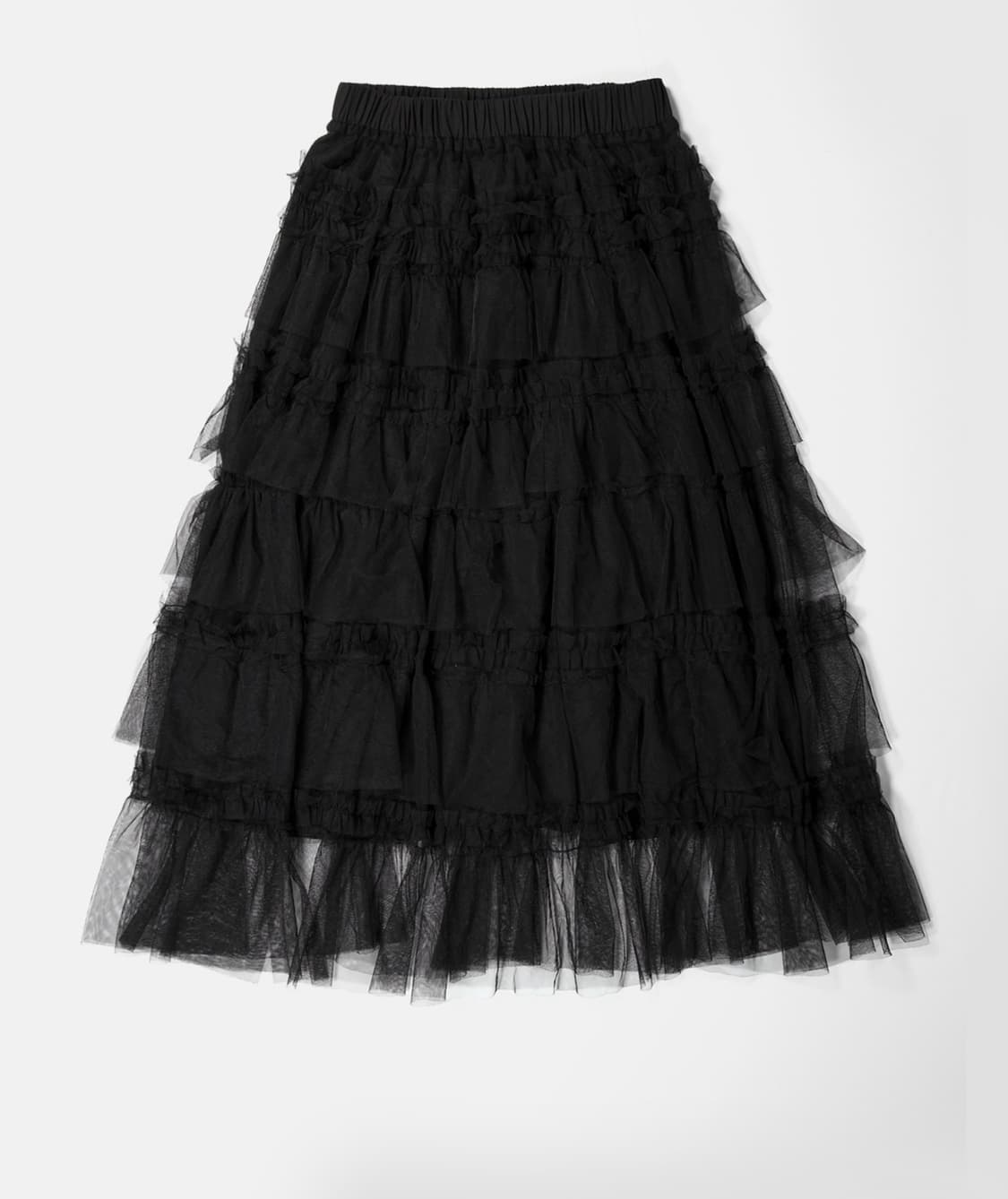 생긴스튜디오 TULLE TIERED LONG SKIRT 팝니다 상품이미지3