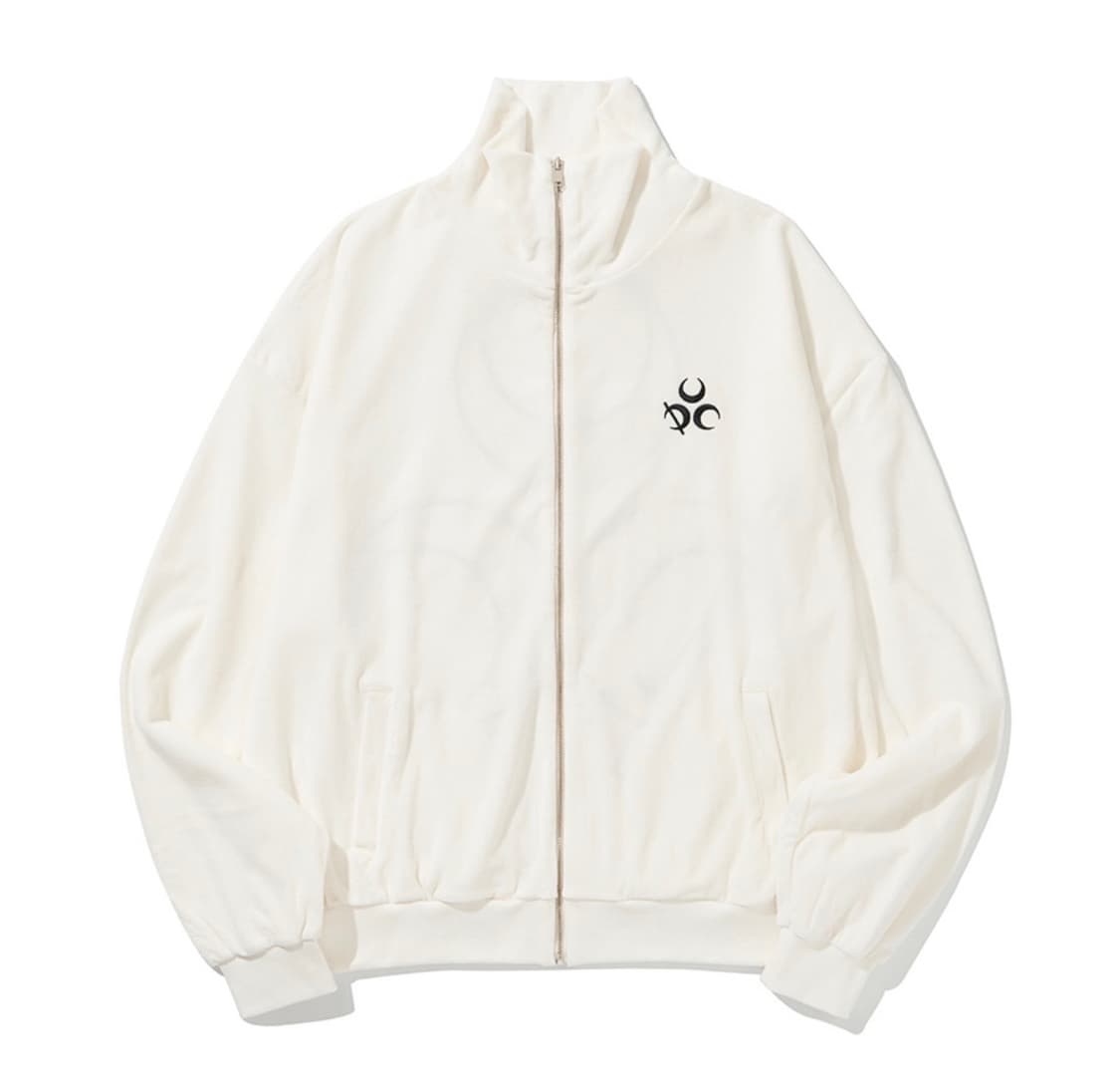 디오스피스 signature velour zipup cream 상품이미지1