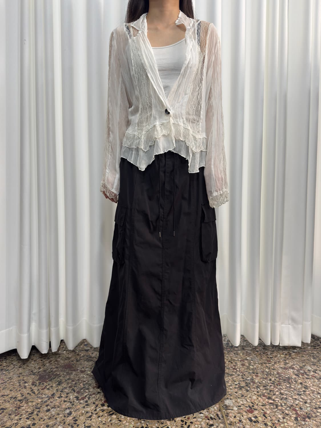 GU cargo maxi skirt 상품이미지3
