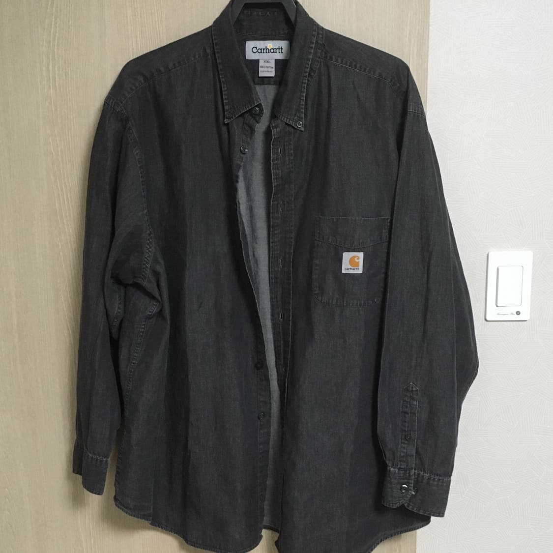 칼하트 데님 남방 셔츠 상품이미지1