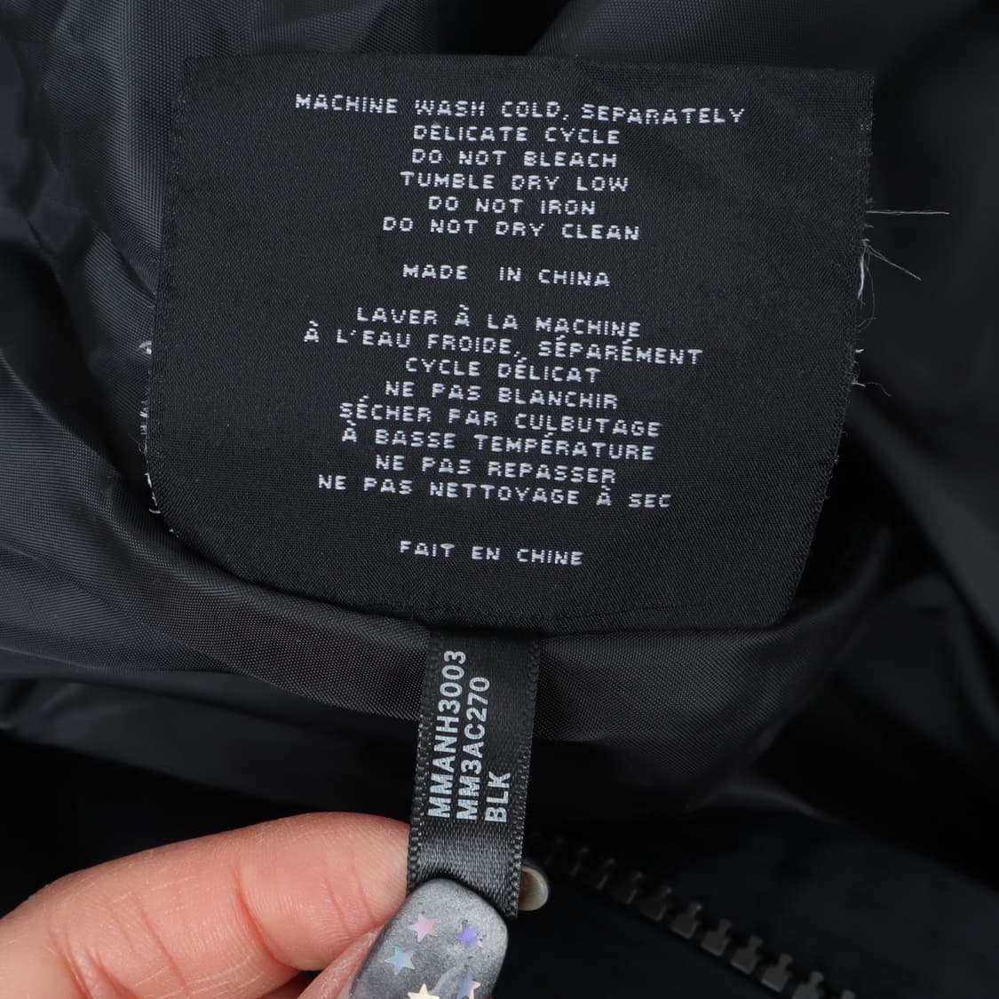 앤드류마크 나일론 바이커 집업 자켓 상품이미지10