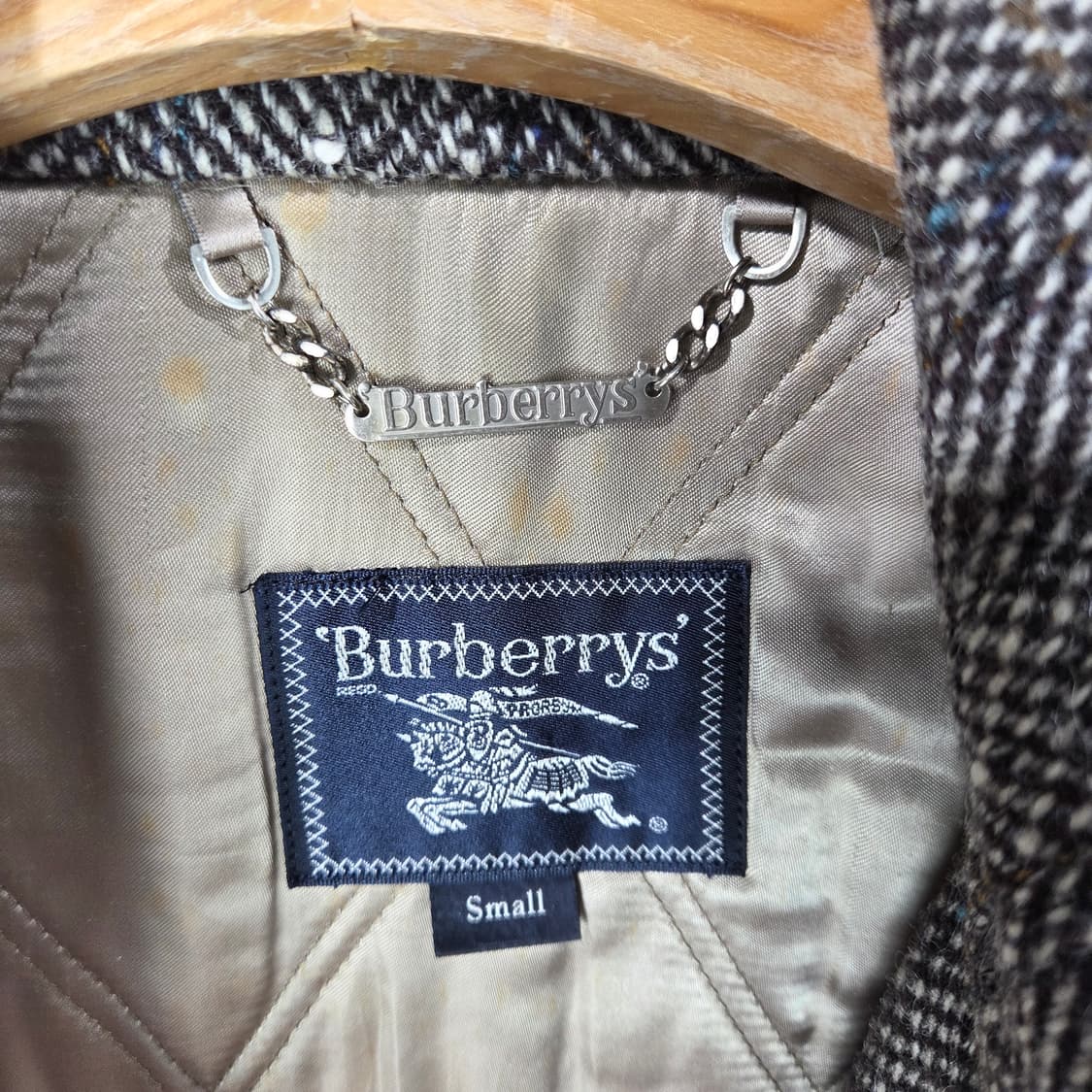 [Burberry] 00's 버버리 트위드 헌팅자켓 상품이미지5