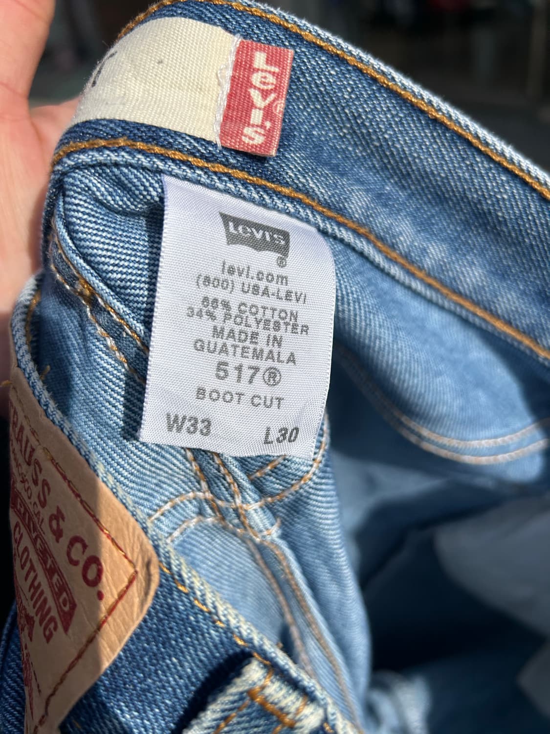00‘s 리바이스517부츠컷 33/30 상품이미지6